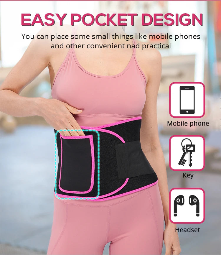 Adjustable Waist Trimmer Belt
